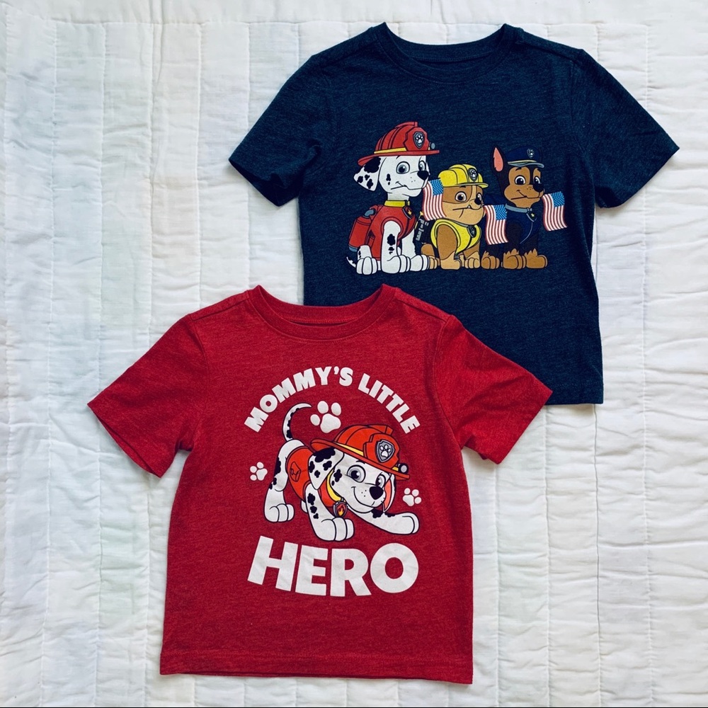 Old Navy Paw Patrol Graphic Tees 2pk 3T